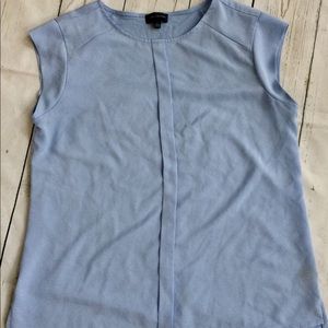 The Limited Blue Cap Sleeve Blouse Size Large